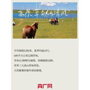 数说绿色 智引发展丨草原夏日来信，避暑纳凉享清欢
