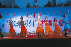 科区举办共建美好家园主题晚会